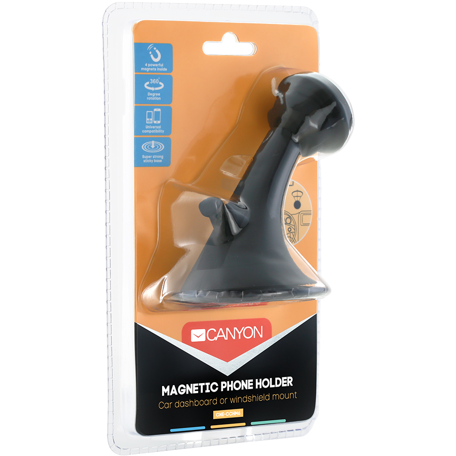 Support voiture canyon ch-6 magnétique noir