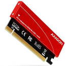 AXAGON PCI-Express x16 internal adapter to connect an NVMe M.2 SSD to a desktop | PCEM2-S
