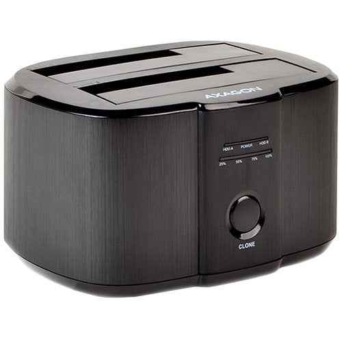 Station d'accueil double disque dur AXAGON ADSA-ST USB 3.0 - 2x SATA 6G CLONE