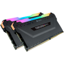 CORSAIR DDR4, 3200MHz 16GB 2x8GB DIMM, 16-18-18-36, XMP 2.0, VENGEANCE RGB PRO Heatspreader, RGB LED, 1.35V