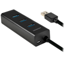 Axagon hue-s2b hub de charge 4x usb 3.0 connecteur de charge microusb