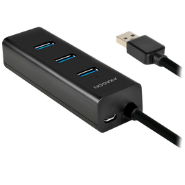 Axagon hue-s2b hub de charge 4x usb 3.0 connecteur de charge microusb