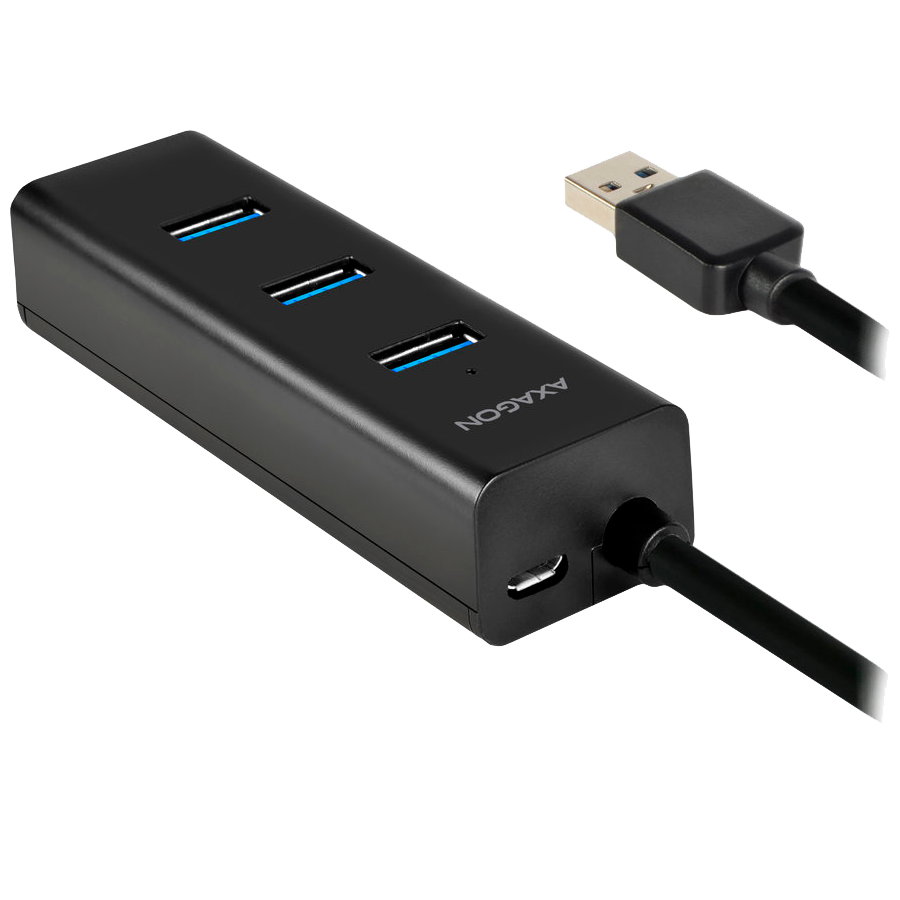 AXAGON HUE-S2B Hub de charge 4x USB 3.0, connecteur de charge MicroUSB - 0
