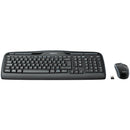 Logitech MK330 | Keyboard and Mouse Set | Wireless | Mouse included | US International | Black-1