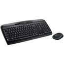 Logitech MK330 | Keyboard and Mouse Set | Wireless | Mouse included | US International | Black-2