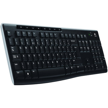 Wireless Keyboard K270 - MIDNIGHT BLACK - US INT'L - NSEA-OLDINTNL-611