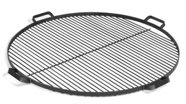 Grille de cuisson ronde en acier avec 4 poignées