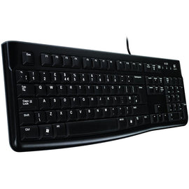 LOGITECH K120 Corded Keyboard black USB (US) | Logitech