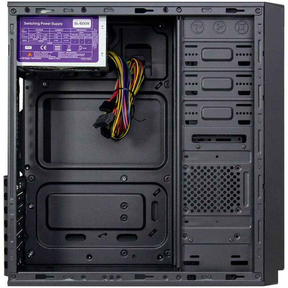 Inter-Tech IT-5916 Tower Black 500 W