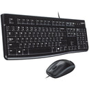 Logitech | Desktop MK120 | Wired keyboard | USB | Mouse included | US | Black-2