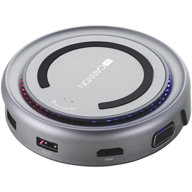 CANYON hub DS-7 7in1 USB-C Wireless Space Grey