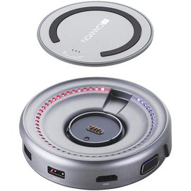 CANYON hub DS-7 7in1 USB-C Wireless Space Grey