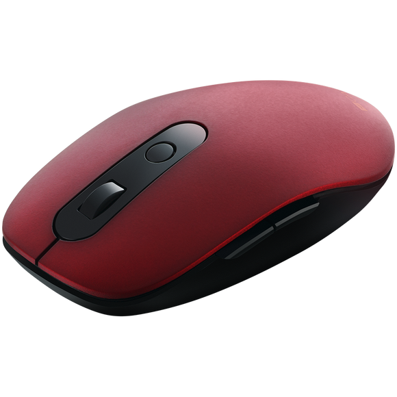 Souris canyon mw-9 sans fil double mode rouge