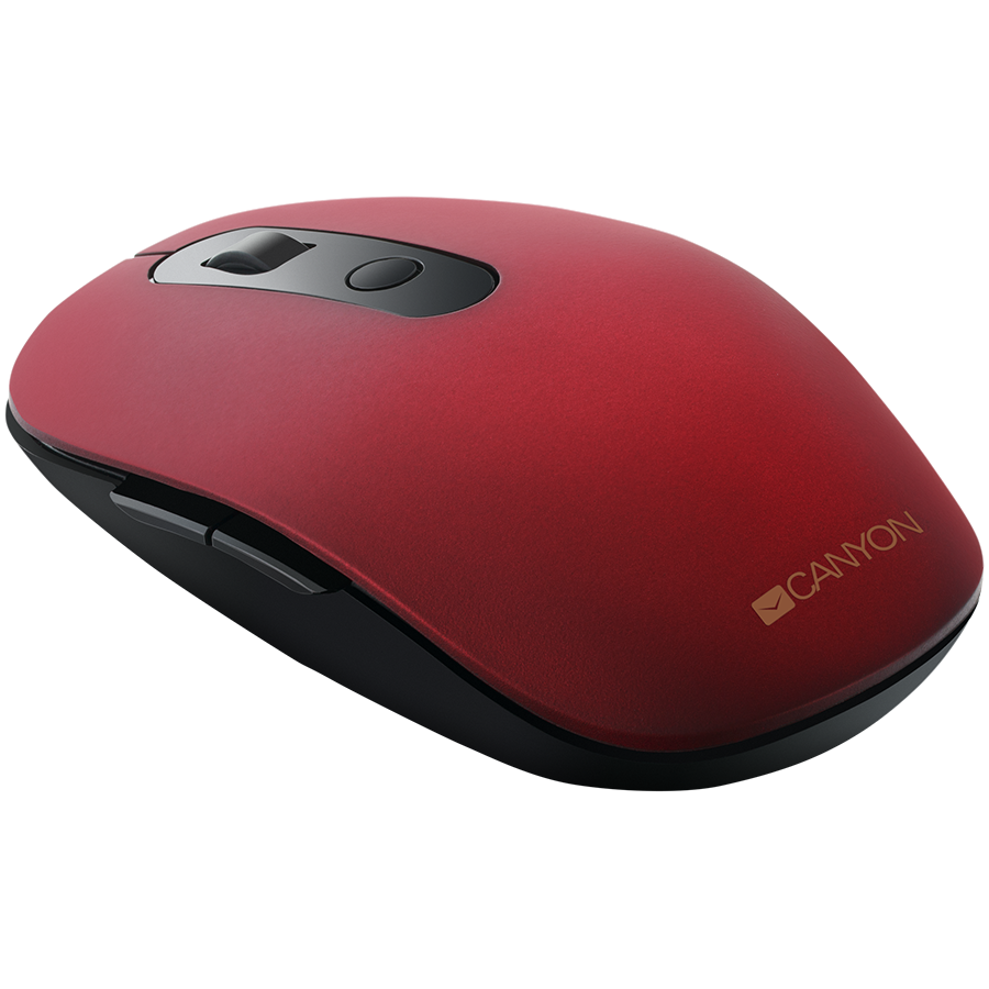 Souris canyon mw-9 sans fil double mode rouge