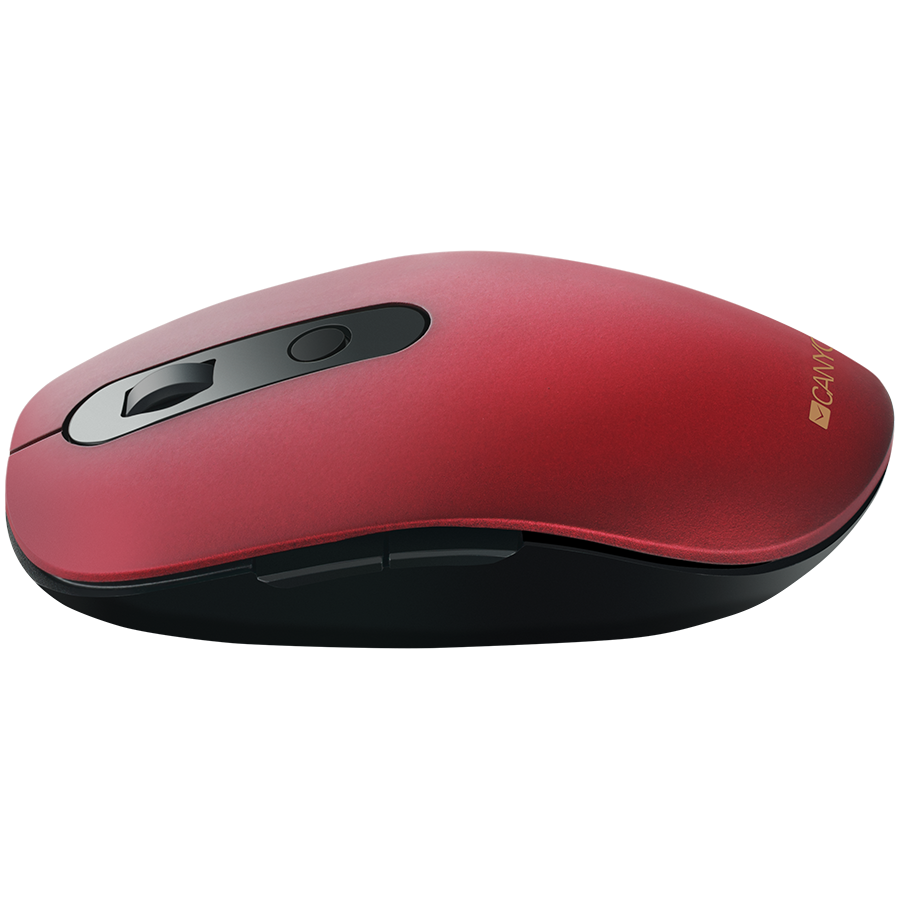 Souris CANYON MW-9 sans fil double mode rouge