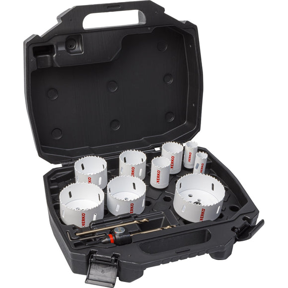 Trepan bim coffret 9 diam 22-86mm + access ezc instal.