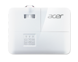 Projecteur dlp courte focale acer s1286h xga 1024x768 3500ansi 2800 eco 20000:1 32db 24db eco hdmi mhl d-sub composite audio