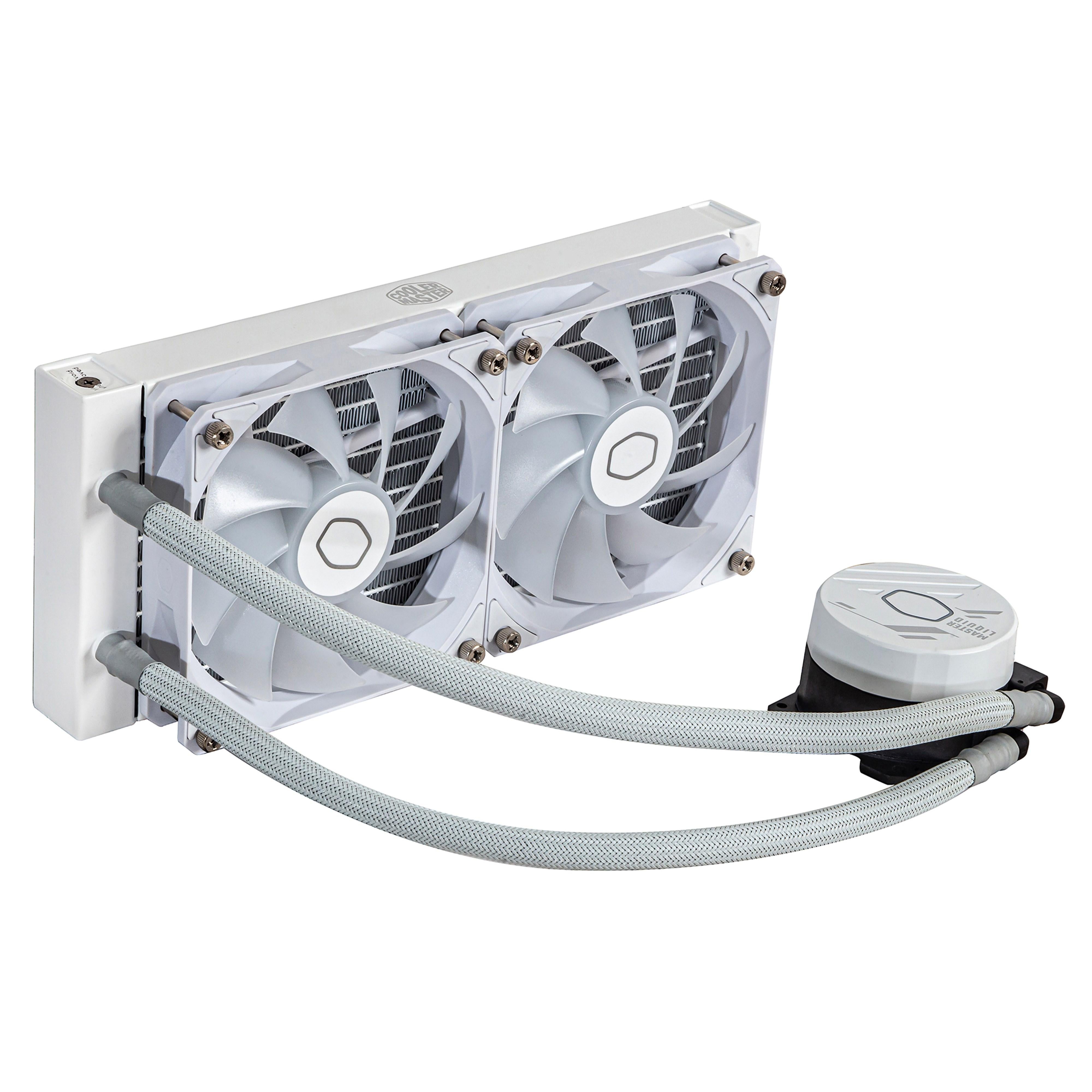 Cooler Master | MASTERLIQUID 240L CORE ARGB Blanc | Glacière