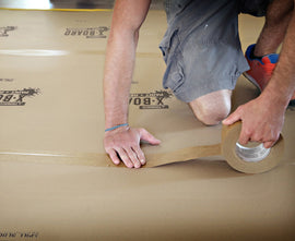 Protection de sol x board éco-responsable 2715 m²