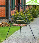 Trépied VIKING avec double grille en acier