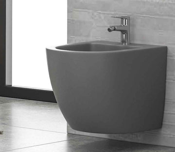 Bidet suspendu MILOS 49,5x32,5x37 cm