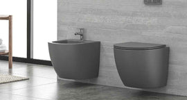 Bidet suspendu MILOS 49,5x32,5x37 cm