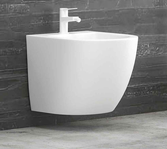 Bidet suspendu MILOS 49,5x32,5x37 cm