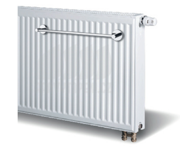 Porte-serviettes aimanté RAWELL pour radiateur 43x5,4x6,3 cm