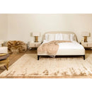 Tapis de salon en viscose fait main titane-37