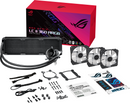 COOLER ASUS, "ROG STRIX LC II 360 ARGB", skt. universal, racire cu lichid, fan 120 mm x 3, 2500 rpm, LED ARGB, "RS LC II 360 ARGB"(timbru verde 4.00 lei)