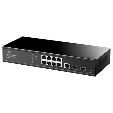 CUDY 8-Port Layer 2 Managed Gigabit Swit