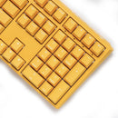 Clavier de jeu ducky one 3 usb qwerty anglais jaune