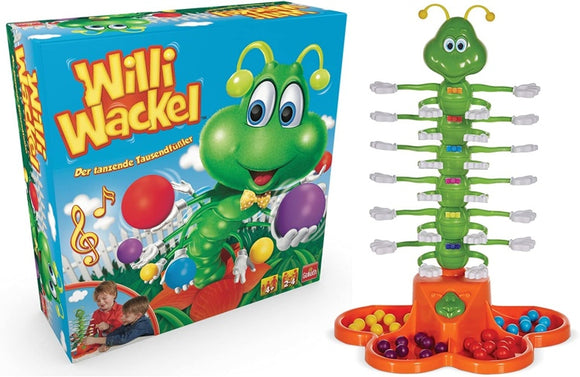 Retour client ecost goliath willi wackel wobbler toy fun action game dancing feet of skill de