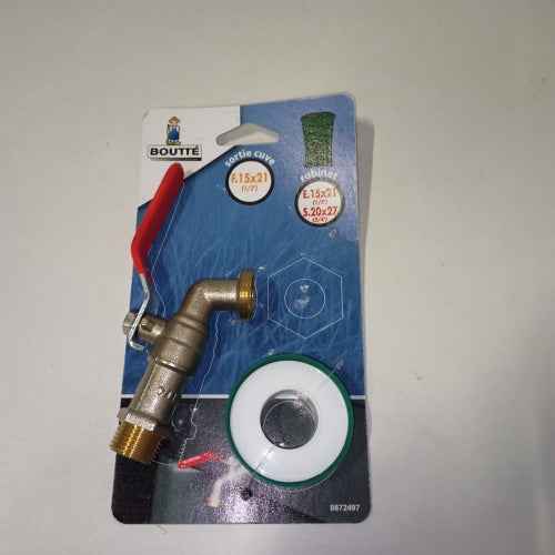 Ecost Customer Return "Boutté" 0872497 Tank Passage Kit Brass, 1/4 Turn Tap