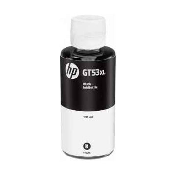 Bouteille d'encre noire d'origine HP GT53 135 ml