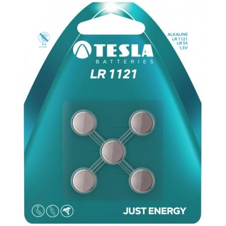 Piles tesla sr1121 40 mah sr55 5 pièces