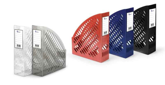 Vertical tray Forpus, 7cm, red, plastic 1003-006