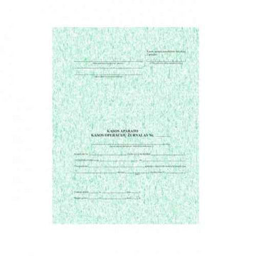 Journal of Cashier Operations EKA, A4, Vertical (74) 0720-031