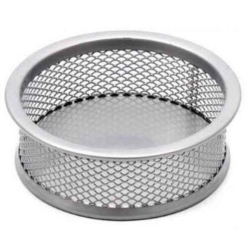 Détail de la boîte Forpus, argent, métal perforé 1005-011