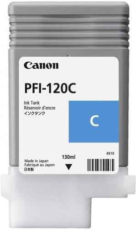 Canon PFI-120C (2886C001) Ink Cartridge, Cyan