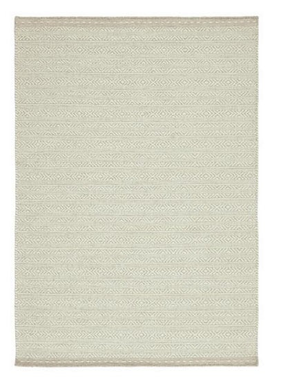 Tapis de salon design réversible uni forte beige