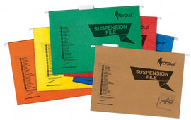 Hanging file folder Forpus, A4, Orange