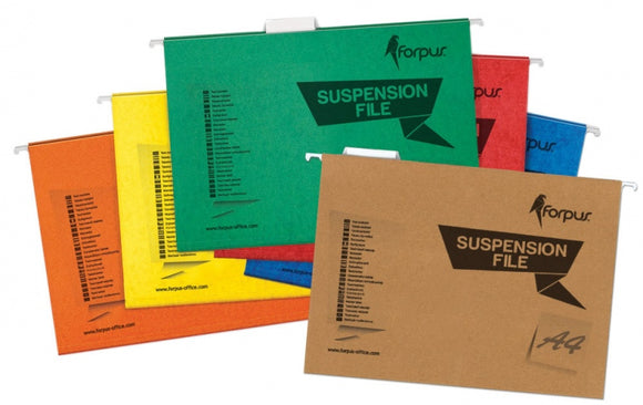 Hanging file folder Forpus, A4, Orange