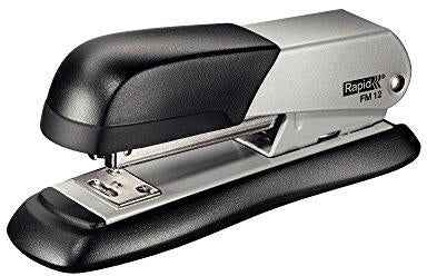 Stapler Rapid FM12, gray, up to 25 sheets, staples 24/6, 26/6, metal 1102-108