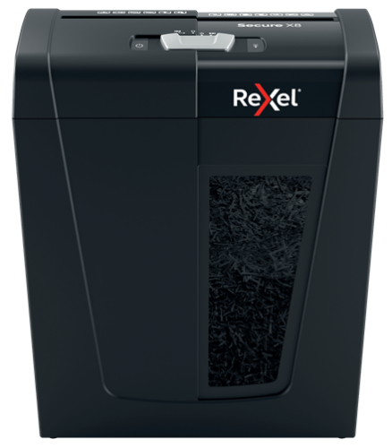Shredder Rexel Secure X8 Cross Cut Paper Shredder P4, 8 sheets, 14 L. waste bin