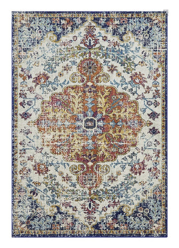 Tapis de salon design avon médaillon nv12