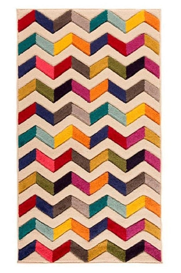 Tapis de salon design couleurs et motifs tango