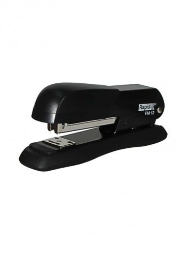 Stapler Rapid FM12, black, up to 25 sheets, staples 24/6, 26/6, metal 1102-102