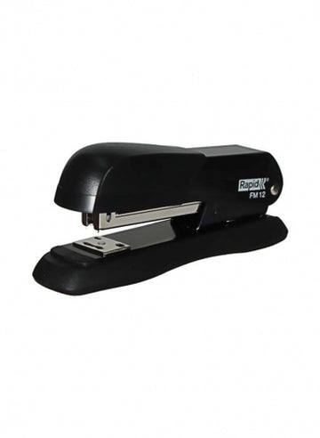 Stapler Rapid FM12, black, up to 25 sheets, staples 24/6, 26/6, metal 1102-102