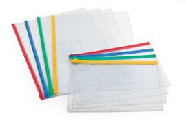 Folder Forpus, A4, with various zipper, transparent 0819-001
